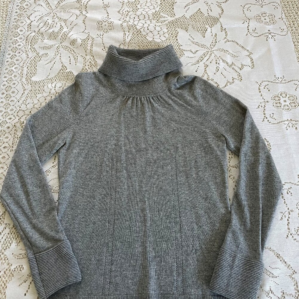 Milly Gray Knit Sweater